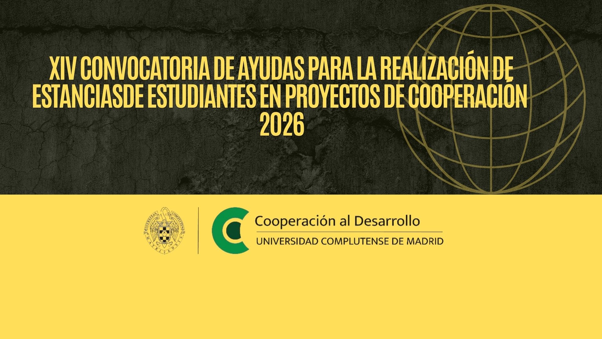 Abierto el plazo de presentación de solicitudes para la realización de estancias en proyectos de cooperación 